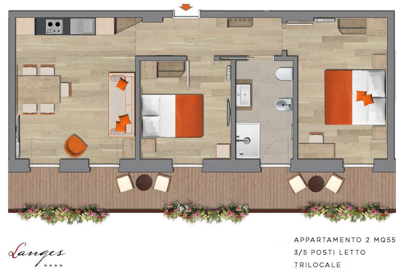 Residence Langes San Martino Di Castrozza Εξωτερικό φωτογραφία